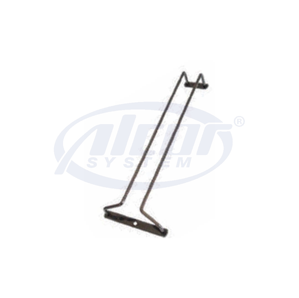 1 Row Glass Holder #GHB-W340-01-BL