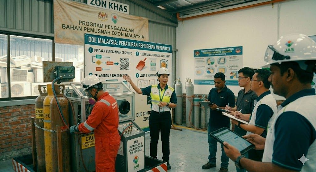 DOE Malaysia hazardous refrigerant regulations