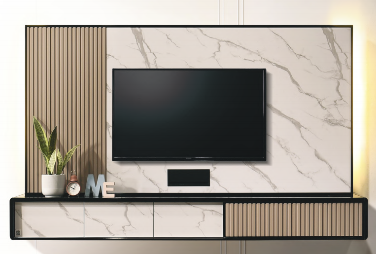 VD-9055BR SET 1 WALL MOUNTED TV CABINET (LCD SERIES)