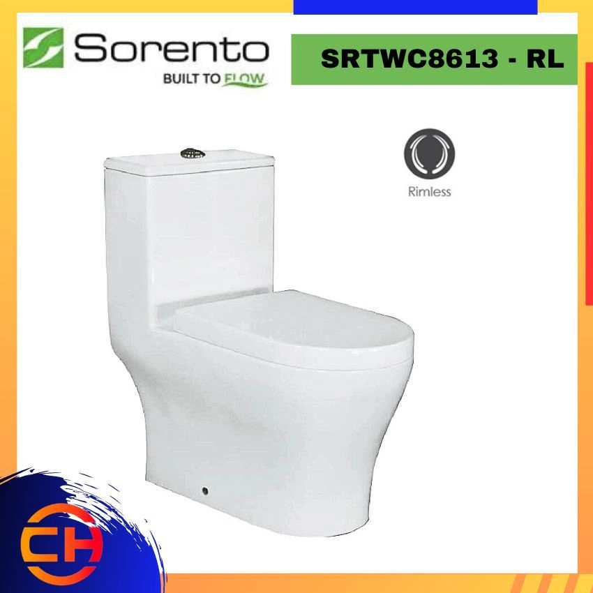 SORENTO ONE PIECE WATER CLOSETS SRTWC8613-RL