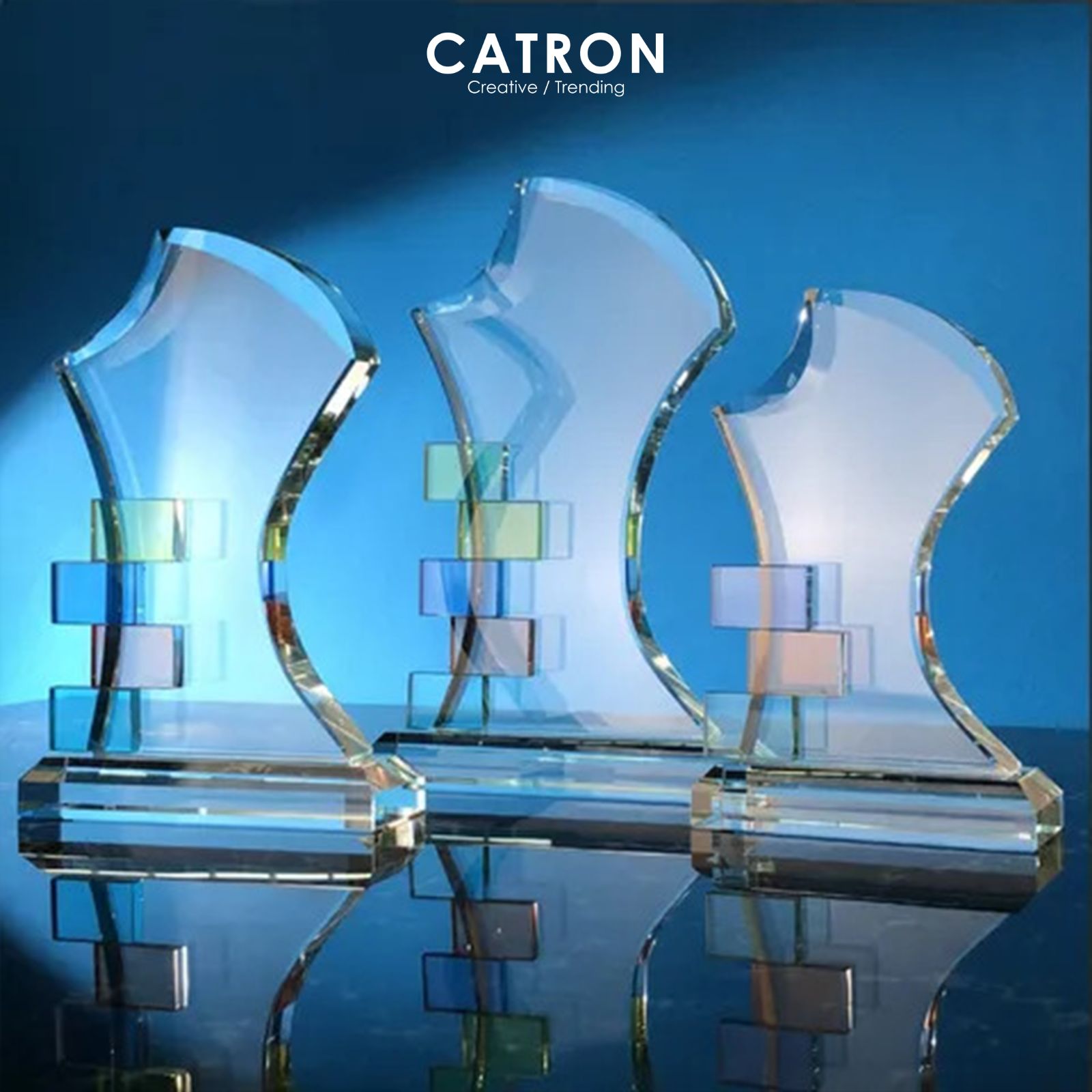 9297 - CRYSTAL PLAQUE