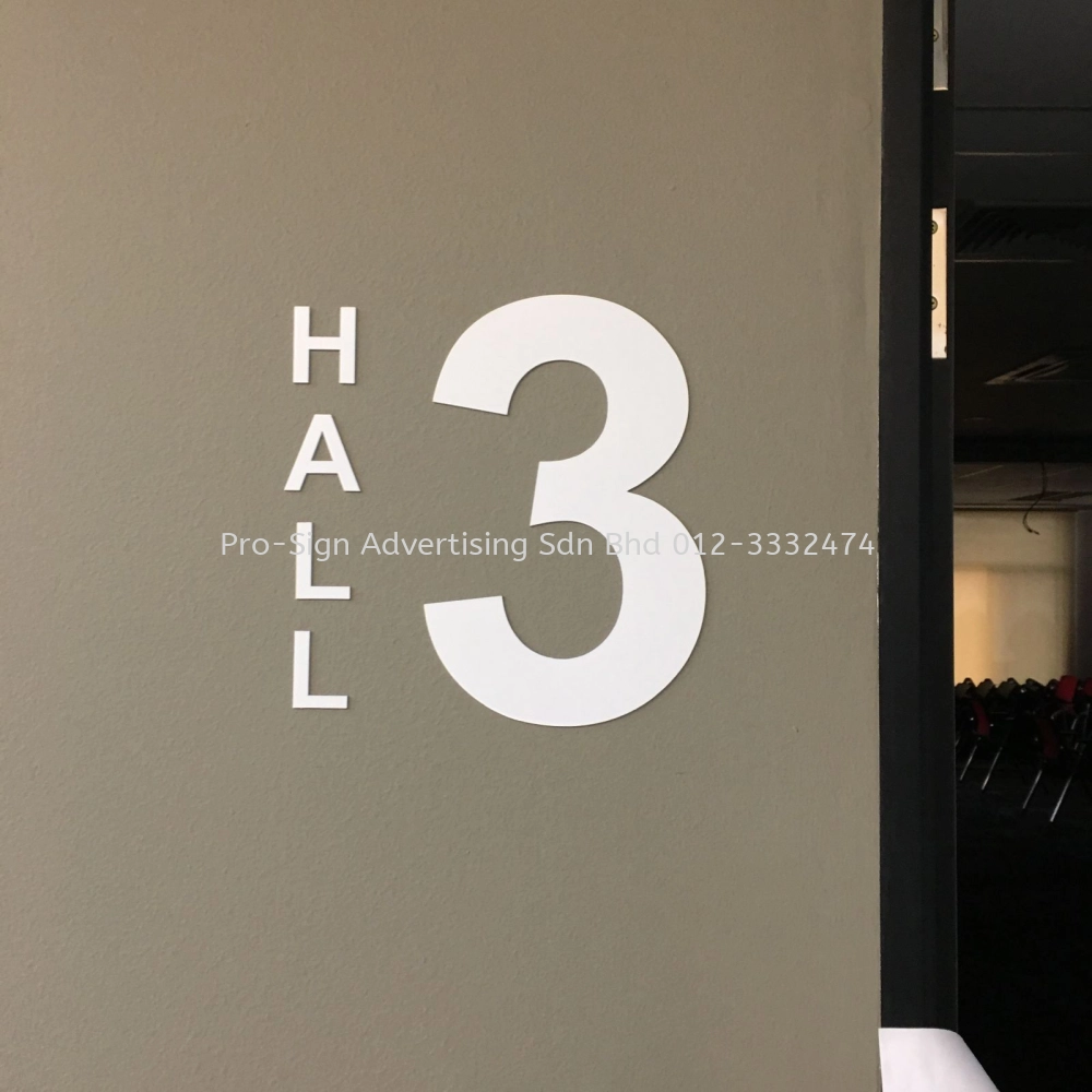 5MM THK ACRYLIC CUT OUT LETTERING (BAR COUNCIL MALAYSIA, 2020, KL)