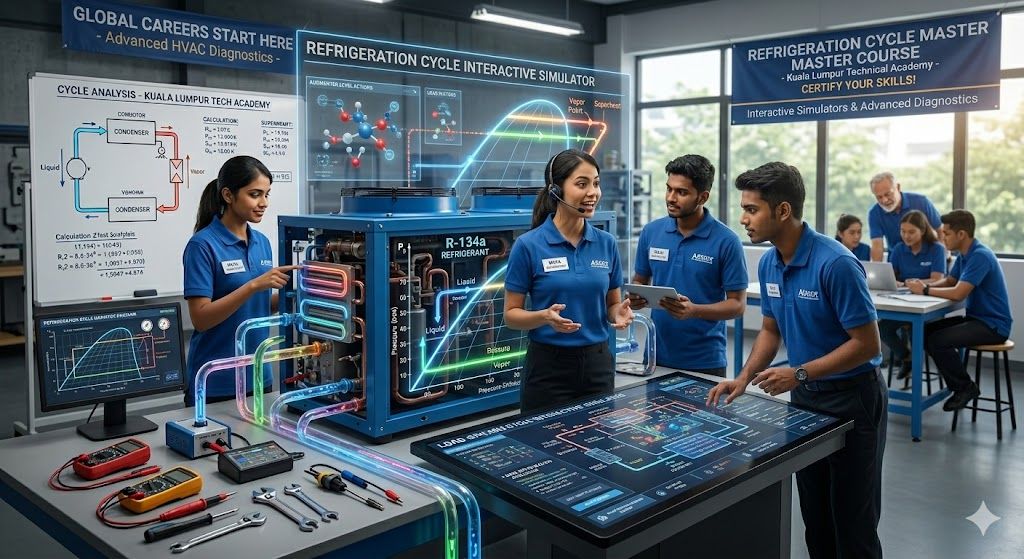 HVAC cooling cycle course