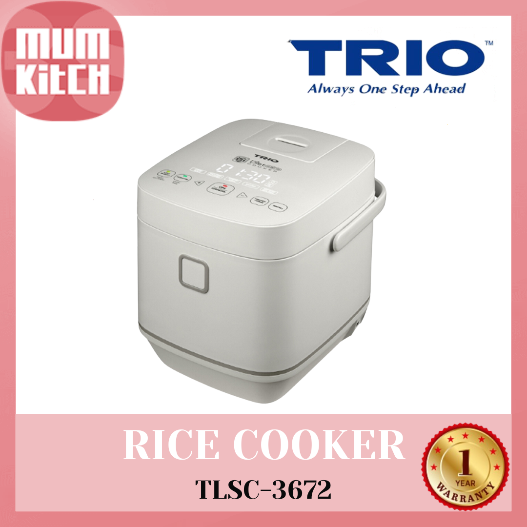 TRIO Low Sugar Rice Cooker 3L (TLSC-3672)