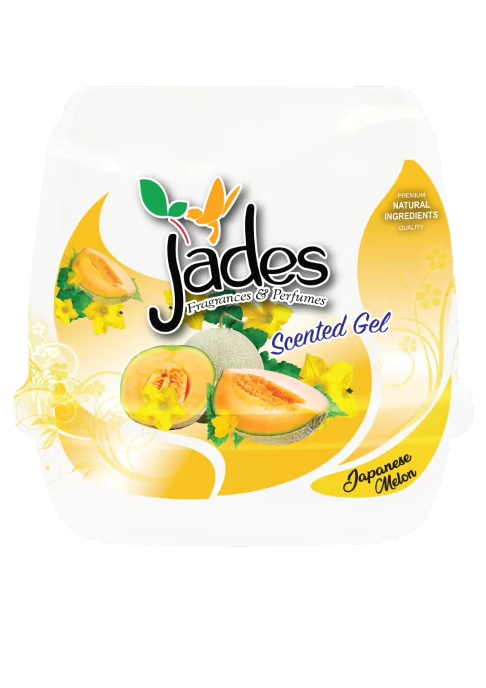 Jades Scented Gel 180gm - Japanese Melon (Air Freshener Room)
