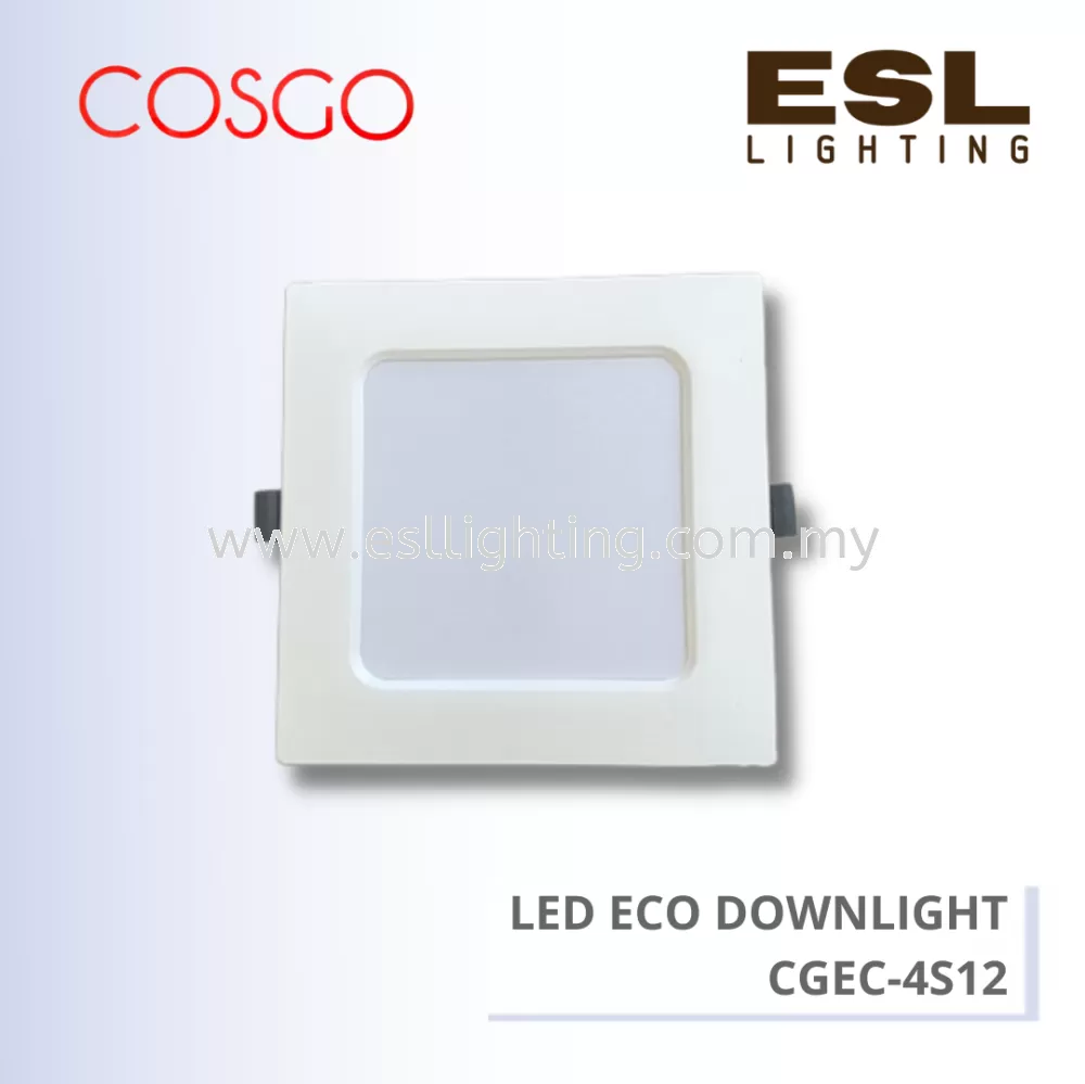 COSGO LED ECO DOWNLIGHT 12W - CGEC-4S12 4"