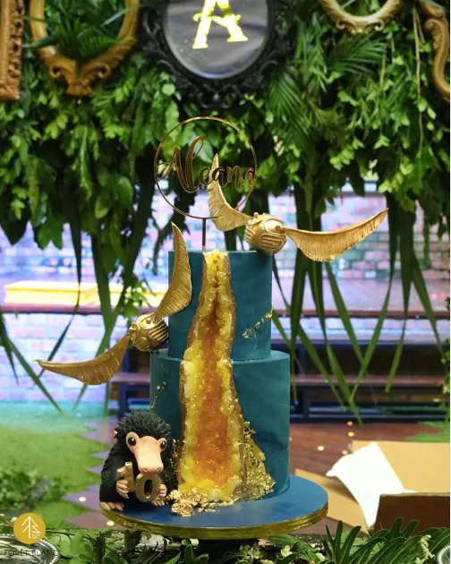 Fantastic Beast Harry Potter Cake