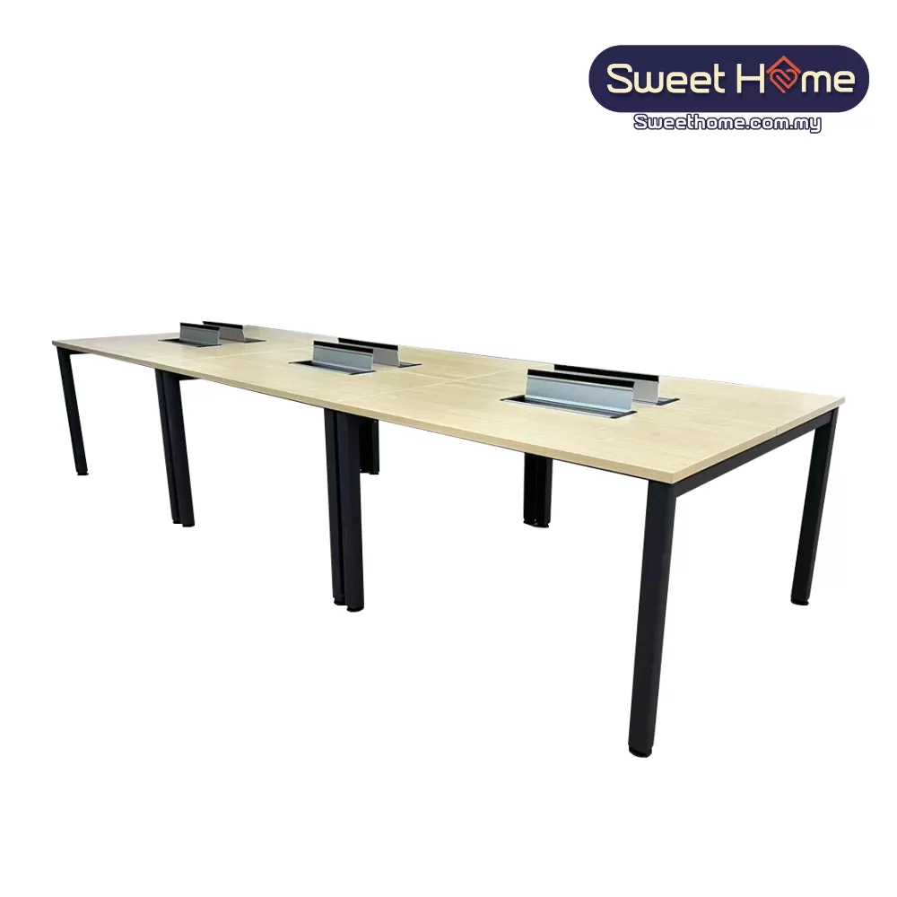 Office Workstation Table Of 6 | Meeting Table | Office Table Penang