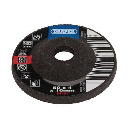 94791 - DPC Metal Grinding Disc, 50 x 4 x 10mm