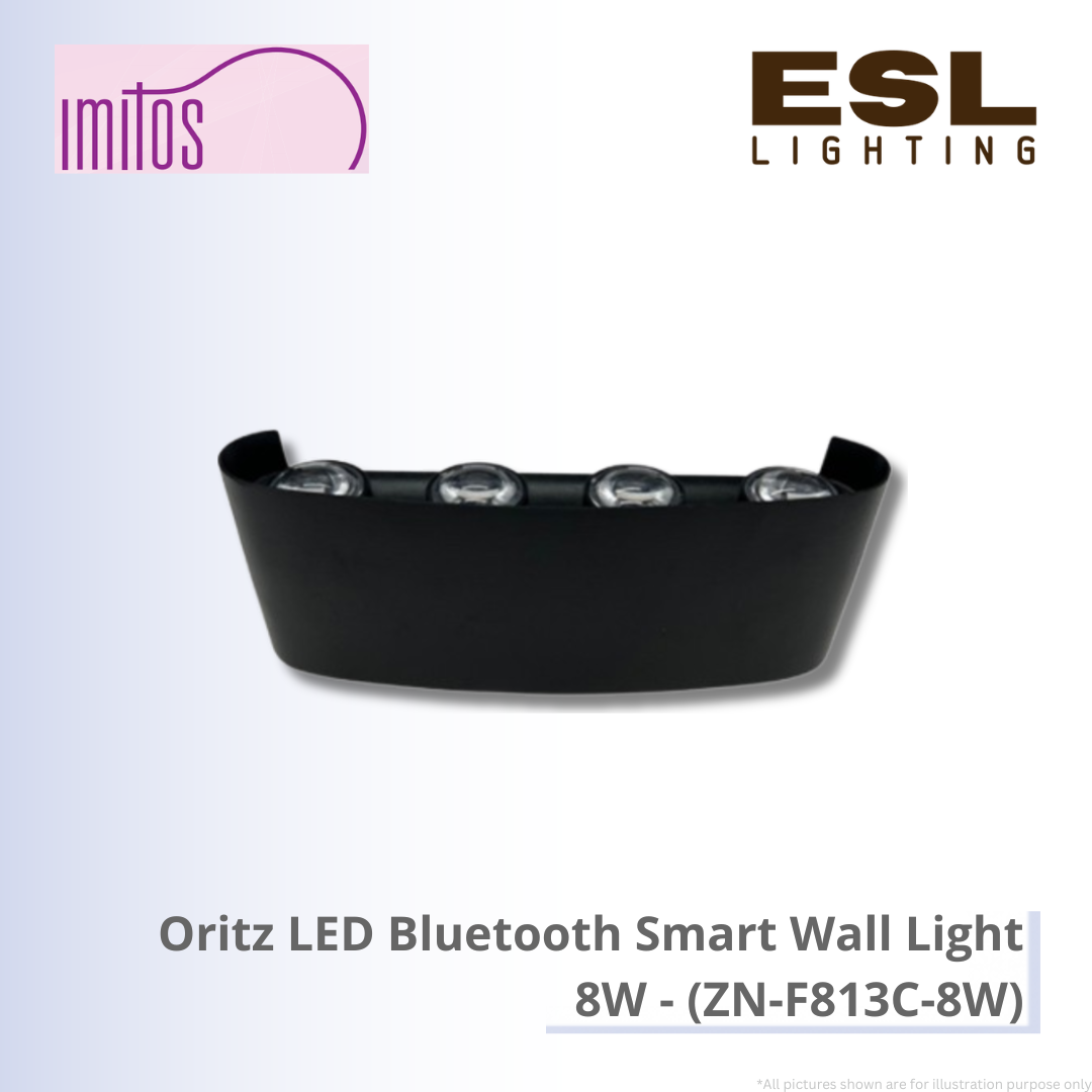 IMITOS Oritz LED Bluetooth Smart Wall Light 8W - ZN-F813C-8W