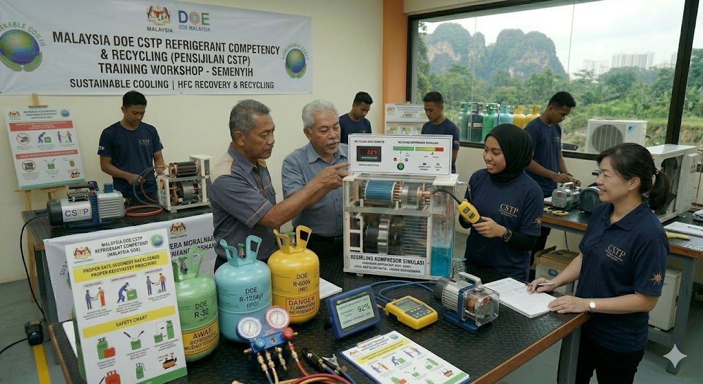 refrigerant recycling CSTP program Malaysia