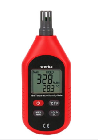 MINI TEMPERATURE HUMIDITY METER 525-011