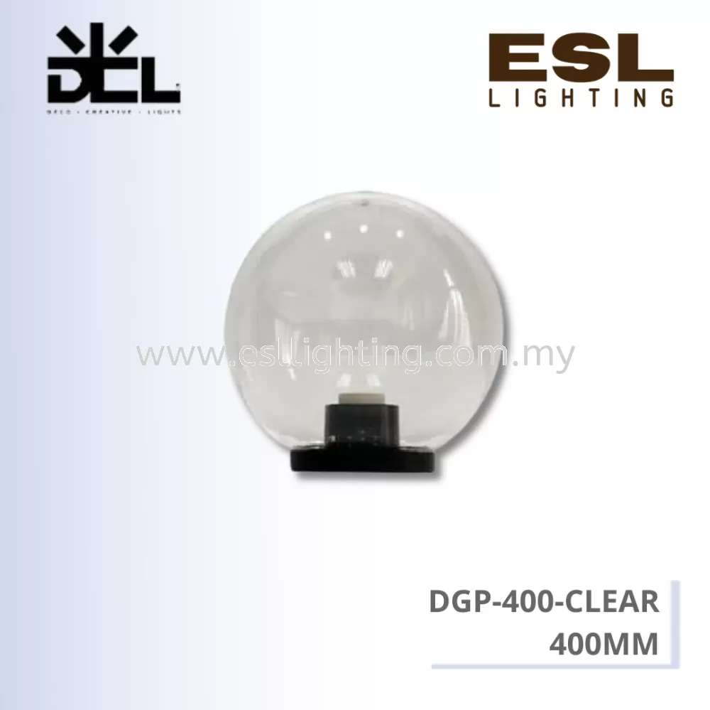 DCL OUTDOOR LIGHT DGP-400-CLEAR (400MM)