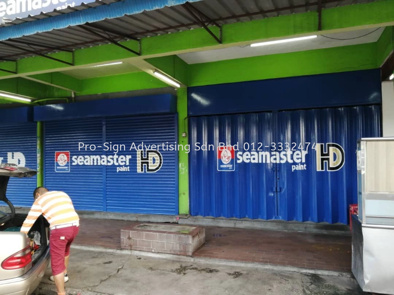 ROLLER SHUTTER PAINTING