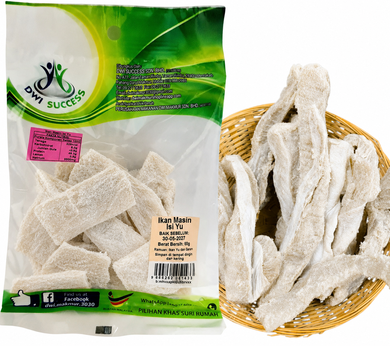 Shark Fillet 60 Grams RM5.50 X 5 Units C.Dwi Success
