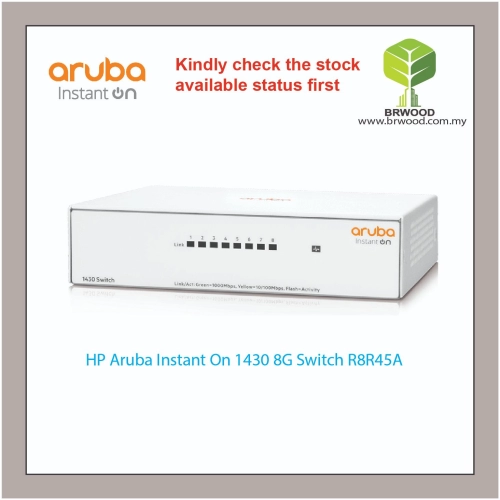 HP ARUBA R8R45A : Aruba Instant On 1430 8G Switch