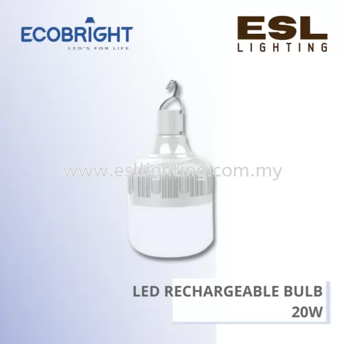 ECOBRIGHT LED Rechargeable Bulb - 20W - 20WDC5V