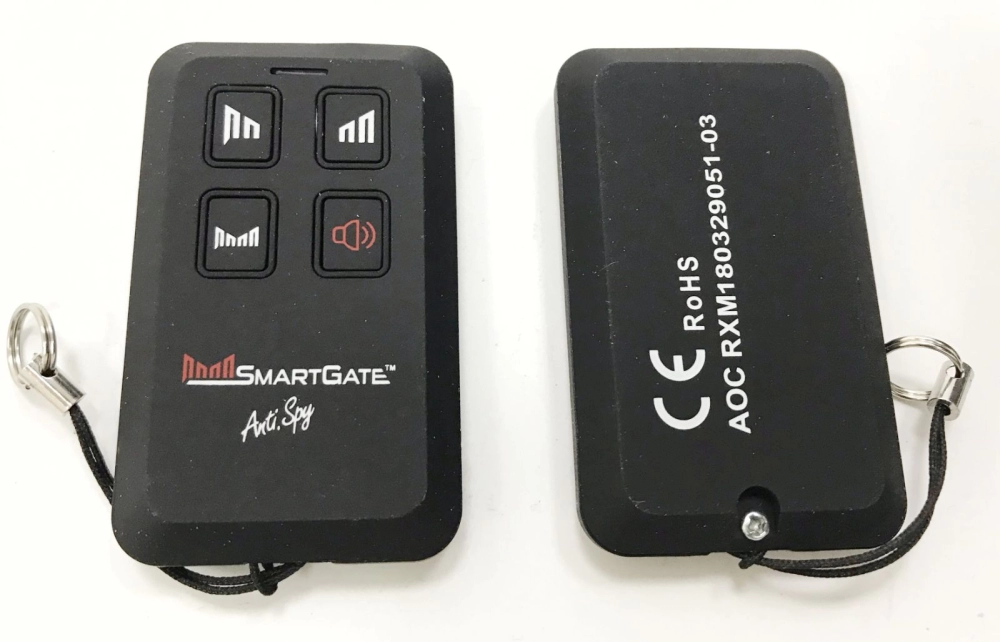 SmartGate 4 Channel 433Mhz Anti-Spy Remote Control 