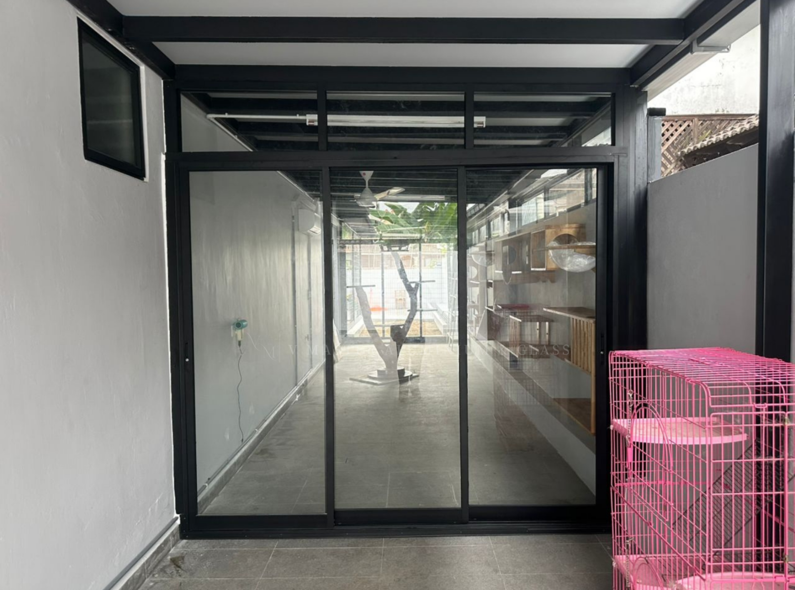 CUSTOMIZE SLIDING DOOR PET ROOM AT BANDAR BARU UDA
