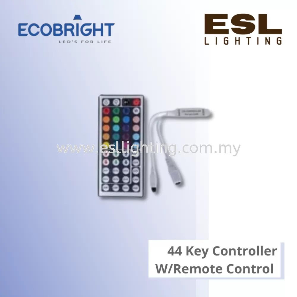 ECOBRIGHT 44 Key Controller with Remote Control - 5050RGB - 44KRC