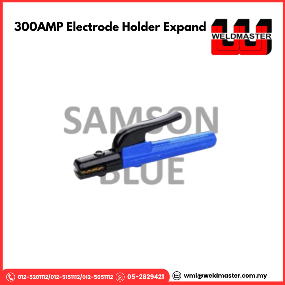 SAMSON BLUE 300AMP ELECTRODE HOLDER EXPAND