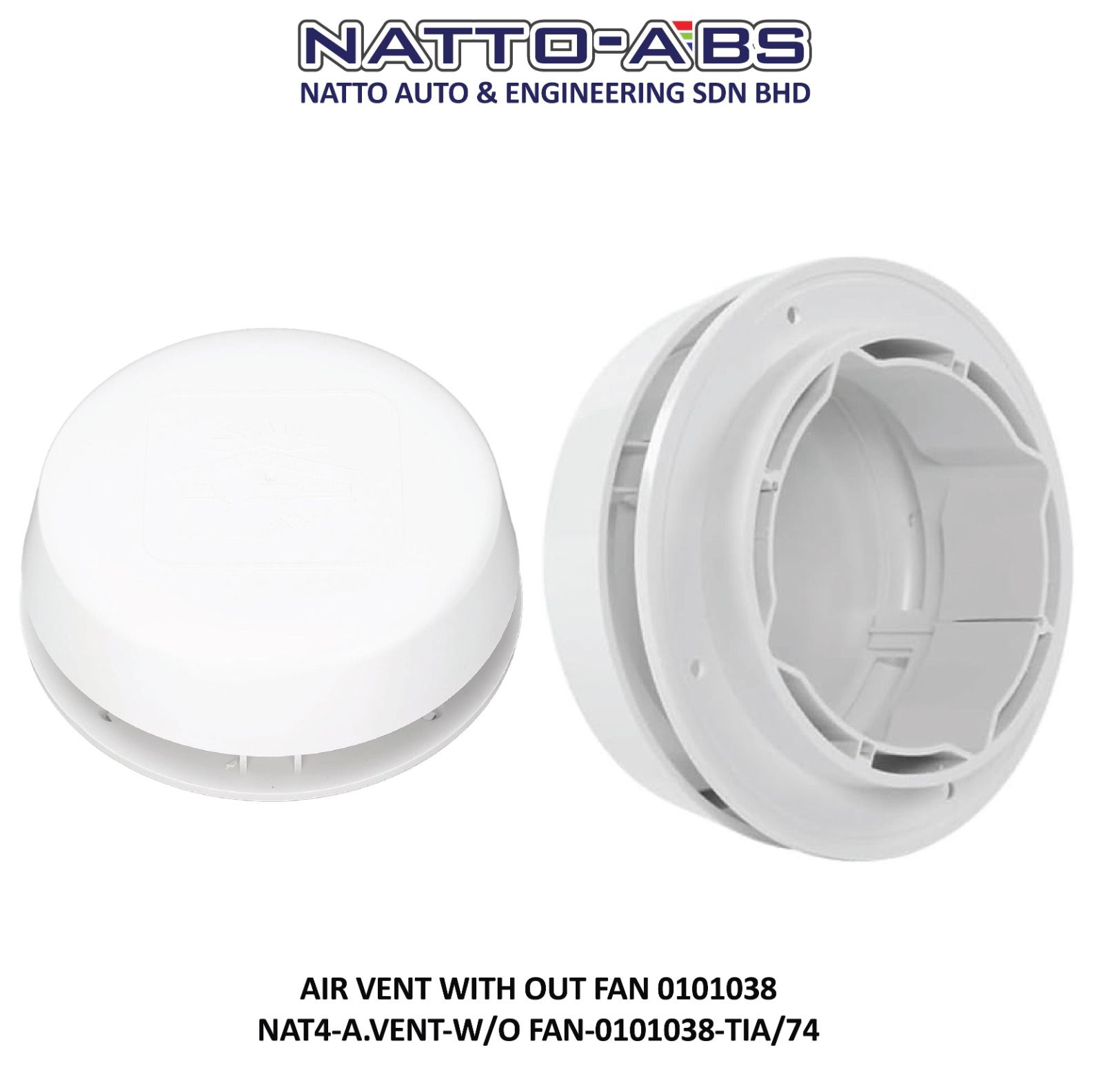 Air Vent Without Fan 0101038 (154mm)