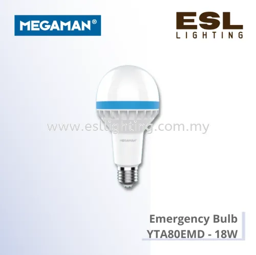 MEGAMAN LED Bulb - Emergency Bulb - YTA80EMD - 18W