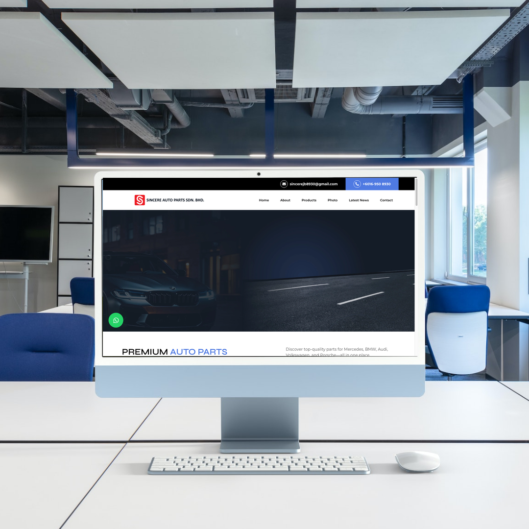 Automotive Parts SEO + Enquiry Flow for Johor | Johor