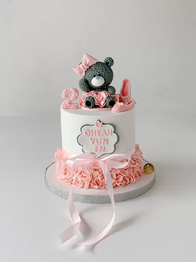 Ballerina Bear Cake