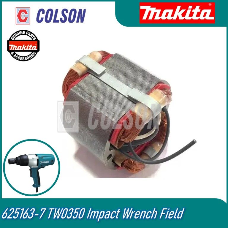 MAKITA 625163-7 TW0350 Impact Wrench Field / Stator Coil