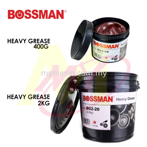 Bossman Heavy Grease 400G BG2-04 / 2Kg BG2-20 Minyak Grease Red Grease