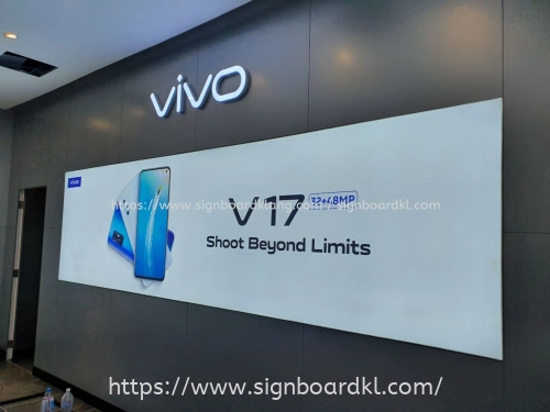 VIVO - LED Fabric Lightbox at Petaling Jaya