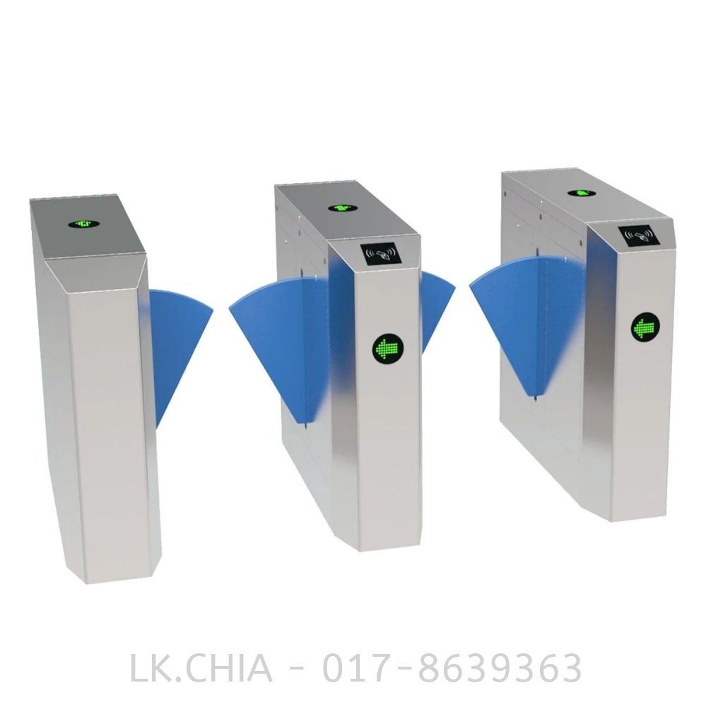 RFID CARD FLAP BARRIER GATES TURNSTILE MYY01S Automation Entrance ...