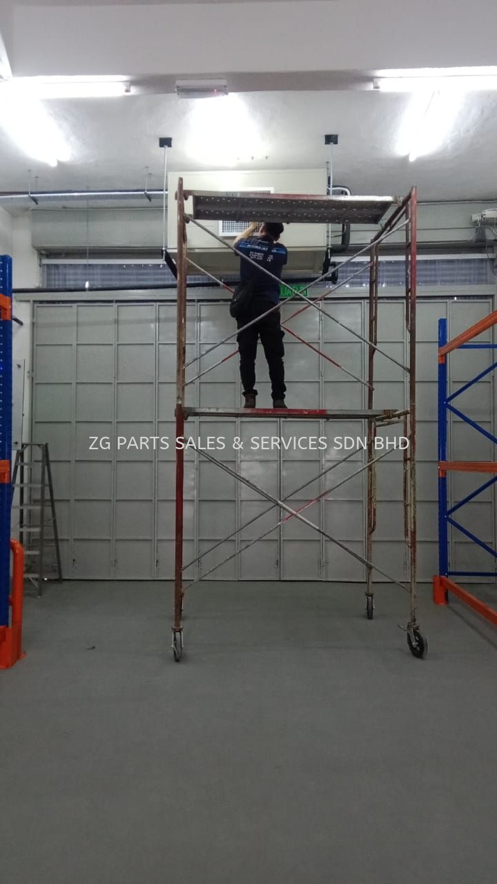 15 HP DUCTED INDUSTRIAL AIR CONDITIONE INSTALL @ SHAH ALAM
