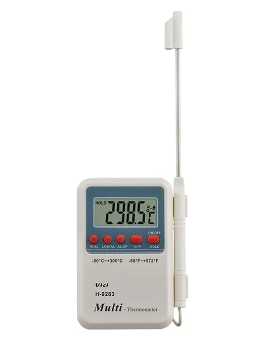 Vici H-9283 Detecting food internal temperature, high/low temperature alarm setting, wide range, 掳C/掳F display, Data hold