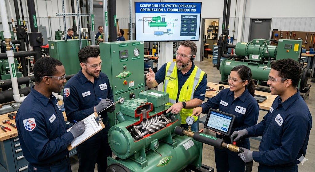 Screw chiller system operation course