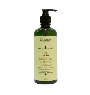 Fontane T2 Hair Fall Control Sulfate Free Shampoo (500ml)