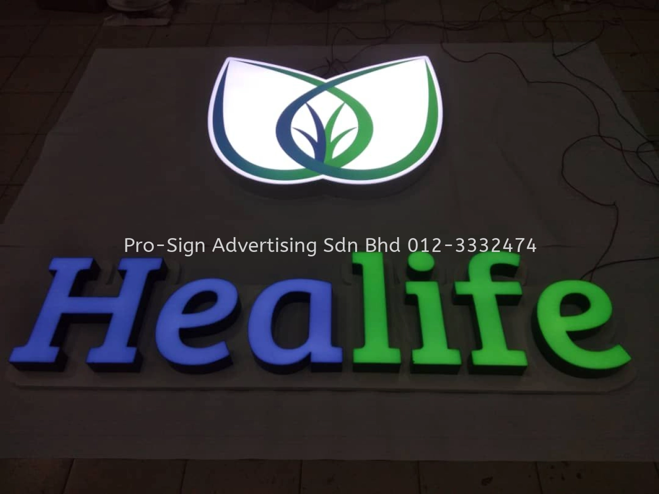 3D RIMLESS LED FRONT LIT (HEALIFE, KL, 2019)