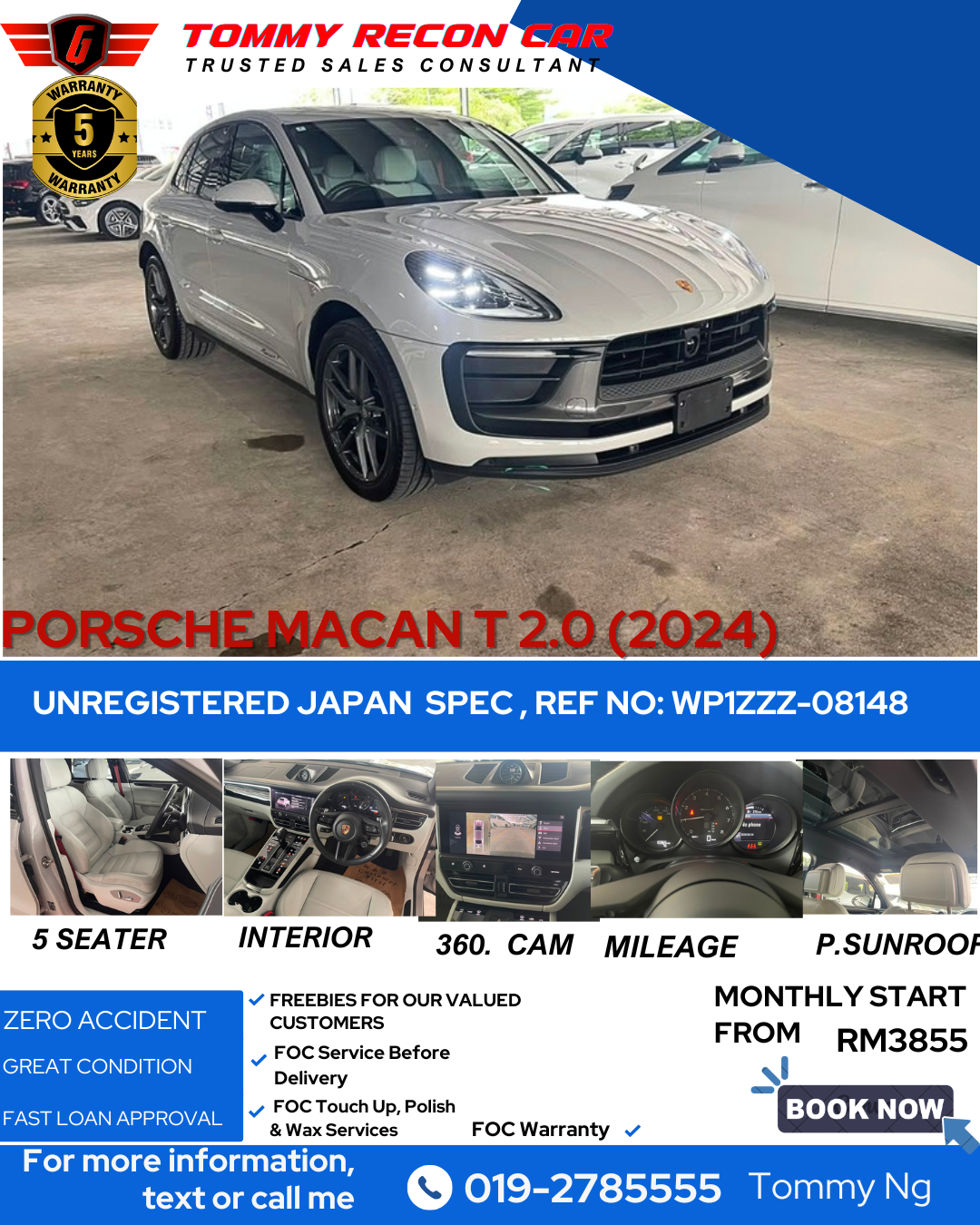2024 PORSCHE MACAN T 2.0