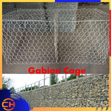 Gabion Wall | Gabion Cage | Gabion Block Galvanized And PVC Coated 