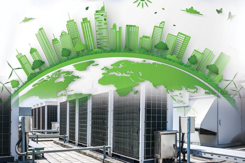 Green building HVAC and clean air engineering