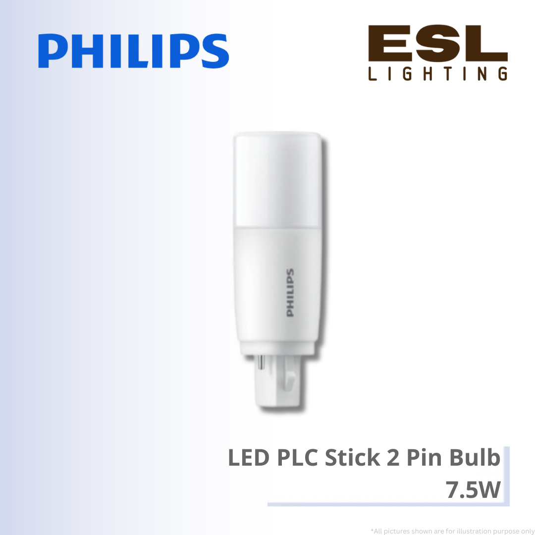 PHILIPS LED PLC Stick 2 Pin Bulb - 7.5W