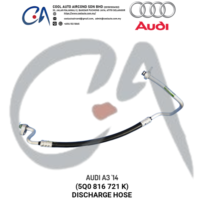 AUDI A3 '14 (5Q0 816 721 K) DISCHARGE HOSE
