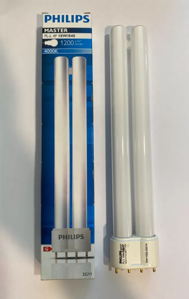 PHILIPS MASTER 18W PLL 4PIN 2G11 TUBE [3000K/4000K/6500K] 