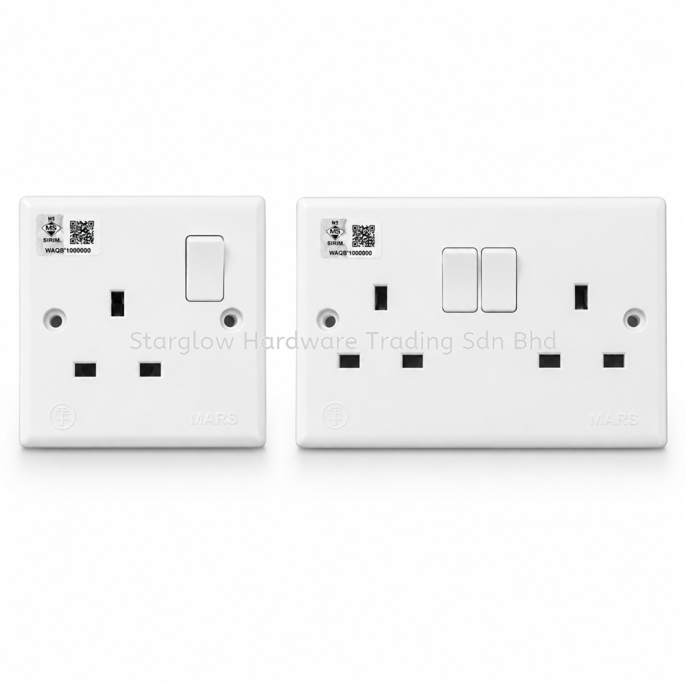 13A 3 Pin Switch Socket
