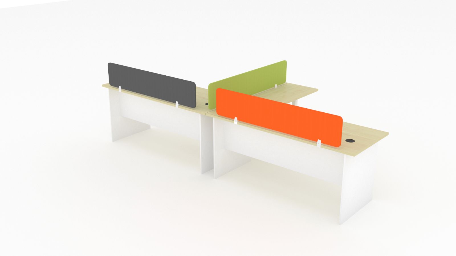 Office Workstation T-Shape CL2