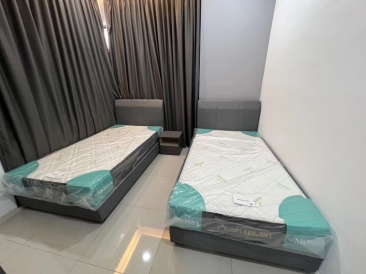 Queen King Size Bedframe Set With Queen King Size Mattress | Single Bedframe and Mattress | Mattress Store Neabry | Bedroom Furniture Store | Penang | Kulim | Lunas | Bayan Lepas