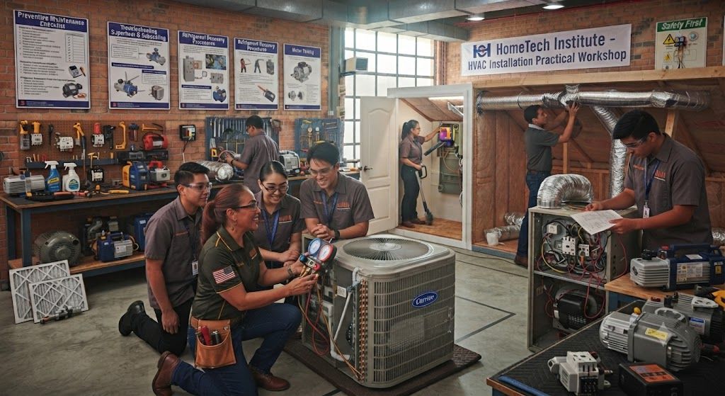 HVAC system troubleshooting workshop