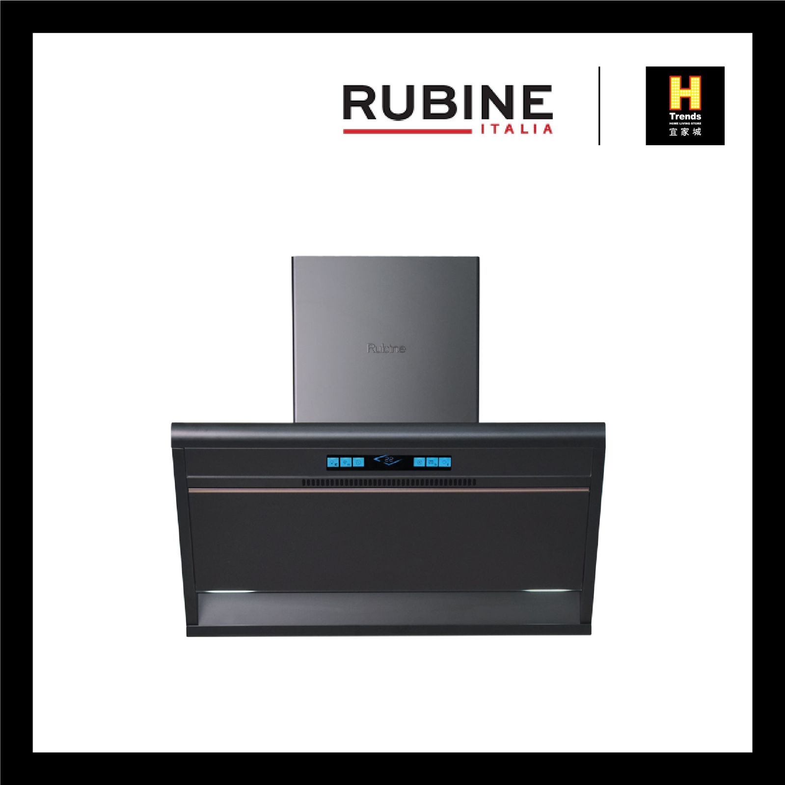Rubine Cool-Breeze Series Chimney Hood RCH-MEERA-SK