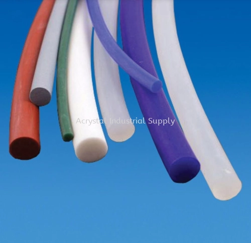 High Temp Silicone Cord - Solid